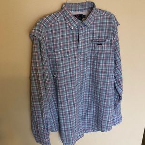 Vineyard Vines Harbor vented long sleeve shirt